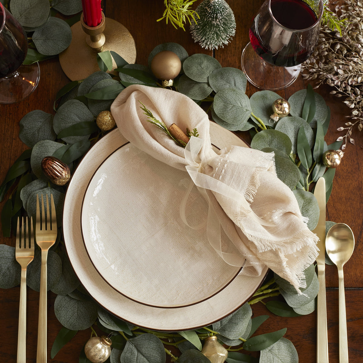 Better Homes & Gardens River Stainless Steel Flatware Set, Black Finish, 20-Piece